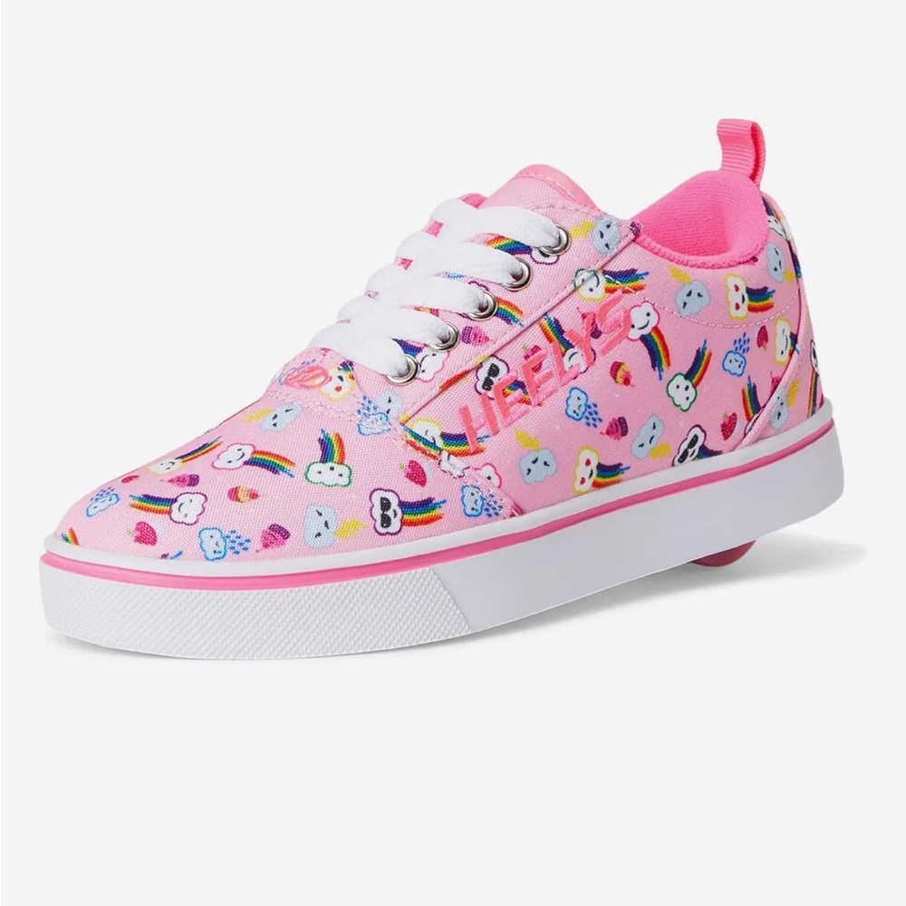 Heelys Pro20 Light Pink/Pink/Rainbow Skate Sneakers